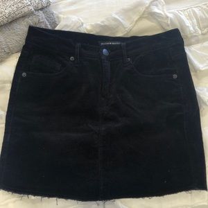 Black corduroy skirt from Brandy Melville